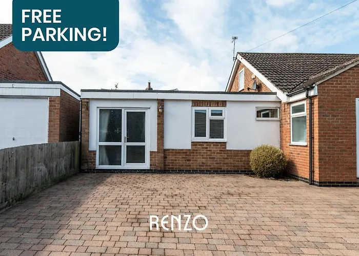 Bright And Warm 1-Bed Annexe In West Bridgford, Nottingham By Renzo, Free Driveway Parking!